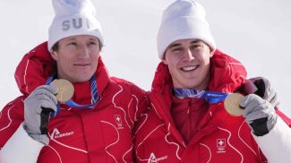 Тенгай Неф и Франьо фон Алльмен. Фото AFP
