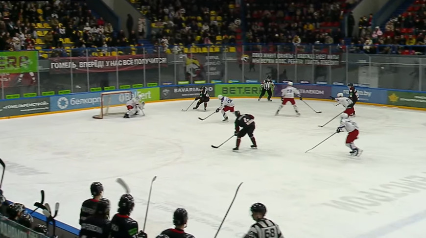 Скриншот видео hockey.by