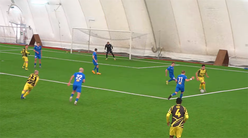 Скриншот видео ФК "МЛ Витебск"