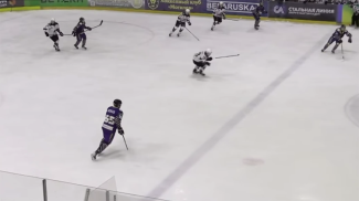 Скриншот видео ХК "Шахтер-Солигорск"