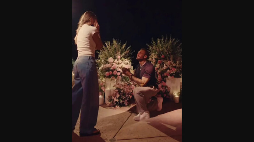 Скриншот видео из соцсетей Арины Соболенко