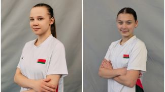 Злата Миниахметова и Лейла Алиева. Фото gymnastic-center.by