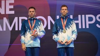 Иван Литвинович и Андрей Буйлов. Фото НОК Беларуси