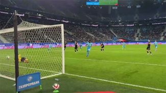 Скриншот видео ФК "Зенит"