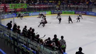 Скриншот видео ХК "Шахтер"