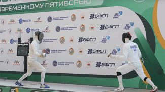 Скриншот видео Федерации современного пятиборья России