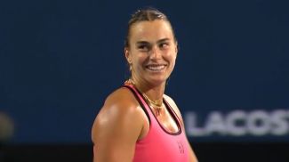 Арина Соболенко. Скриншот видео wtatennis.com