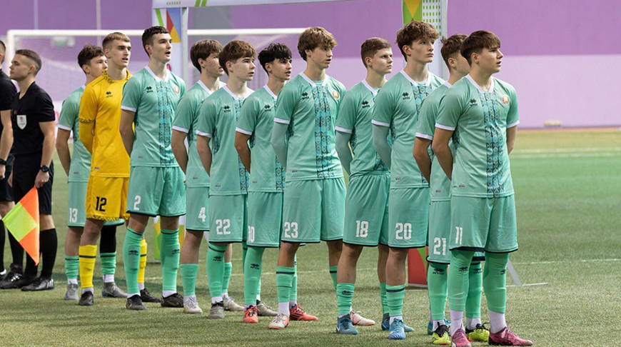 Белорусские футболисты победно стартовали в квалификации юниорского ЧЕ по футболу