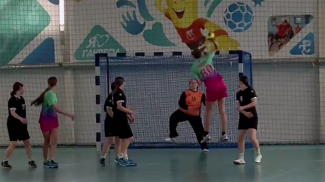 Скриншот видео Белорусской Федерации Гандбола