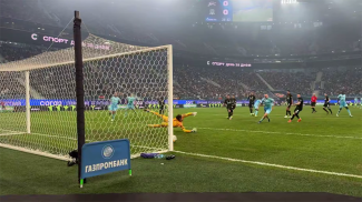 Скриншот видео ФК "Зенит"