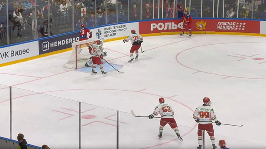 Скриншот видео hockey.by