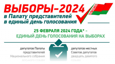 Выборы-2024: в Палату представителей в единый день голосования