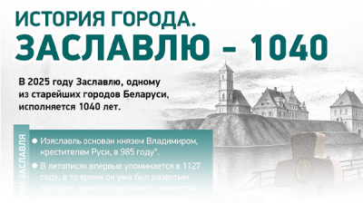 История города. Заславлю - 1040 лет