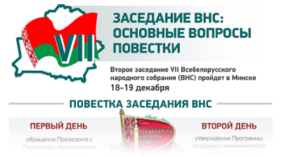 Заседание ВНС: основные вопросы повестки