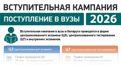  Вступительная кампания. Поступление в вузы
 