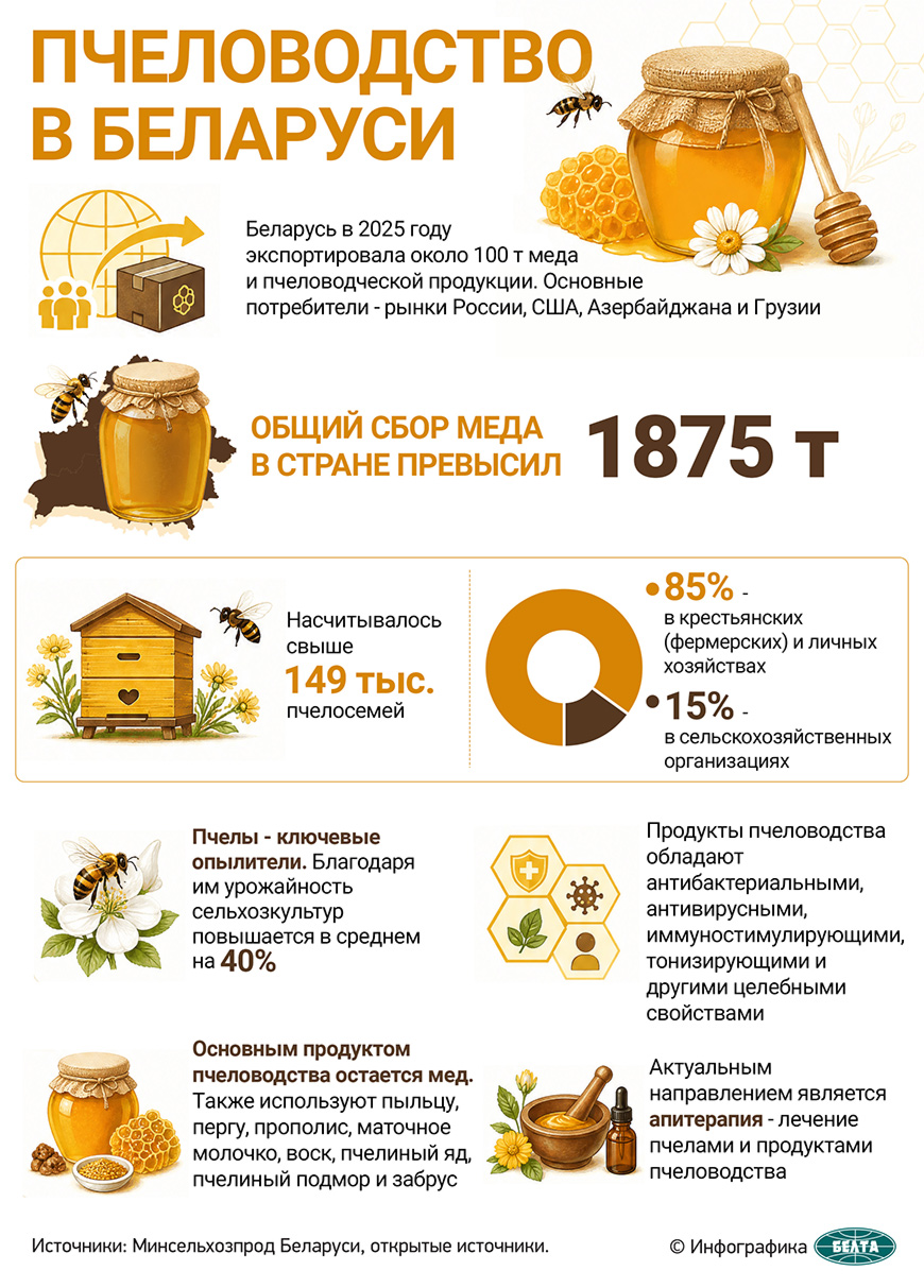 Пчеловодство в Беларуси