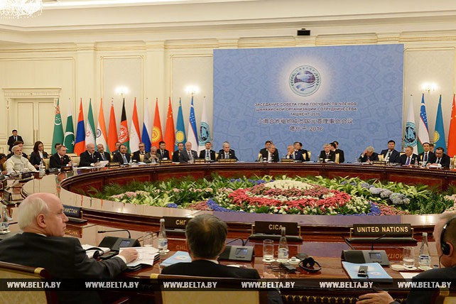 Саммит глав государств Шанхайской организации сотрудничества в Ташкенте