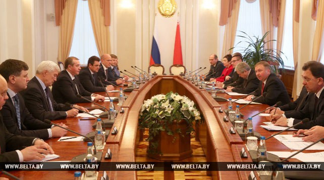 Премьер-министр Беларуси встретился с губернатором Иркутской области