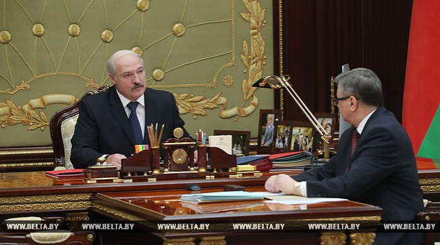 Лукашенко принял с докладом министра экономики