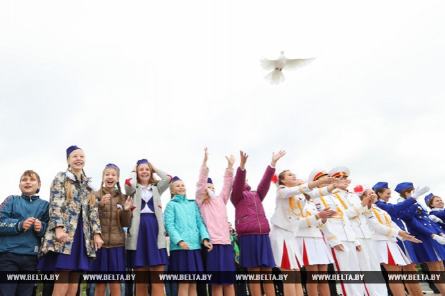 Митинг "Вместе на благо мира" прошел в Минске