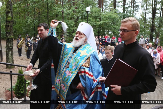 Митрополит Павел освятил часовню в Гродненском районе