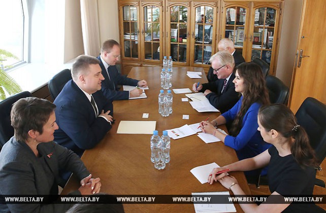 Кравченко встретился с депутатом Палаты представителей Федерального парламента Бельгии