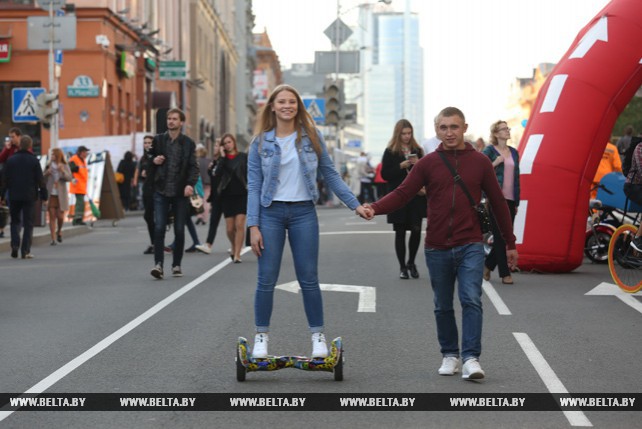 Акция "День без автомобиля" прошла в Минске