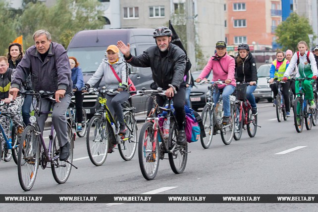 Велопробег "Всемирный день без автомобиля" прошел в Бресте