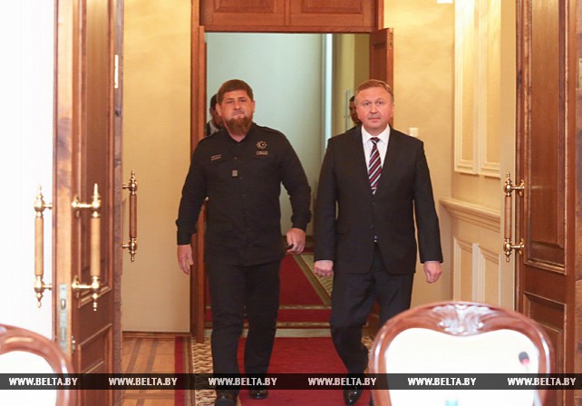 Кобяков встретился с главой Чеченской Республики