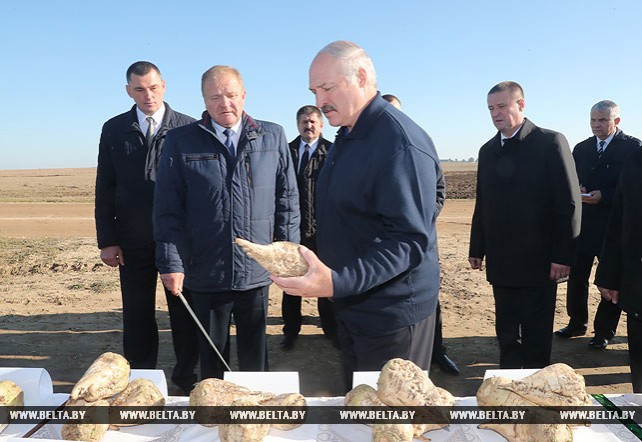 Лукашенко совершает рабочую поездку в Минскую область