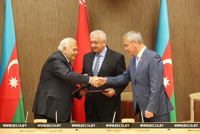 Беларусь и Азербайджан закрепили намерение всестороннего сотрудничества на парламентском уровне