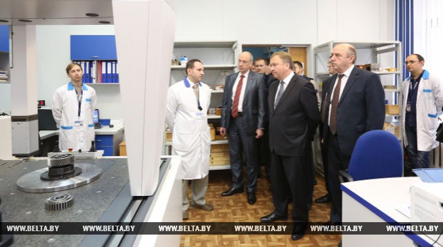 Кобяков посетил Белорусский государственный институт метрологии