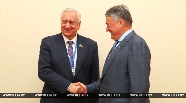 Мясникович встретился с вице-спикером Совета Федерации Федерального собрания России