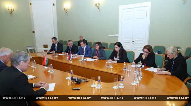Мясникович встретился с председателем Народной скупщины Республики Сербии