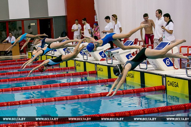В Бресте прошел международный турнир по плаванию "Брестский спринт"