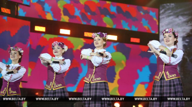 Ансамбль из Беларуси выступил на фестивале национальных культур в Сочи