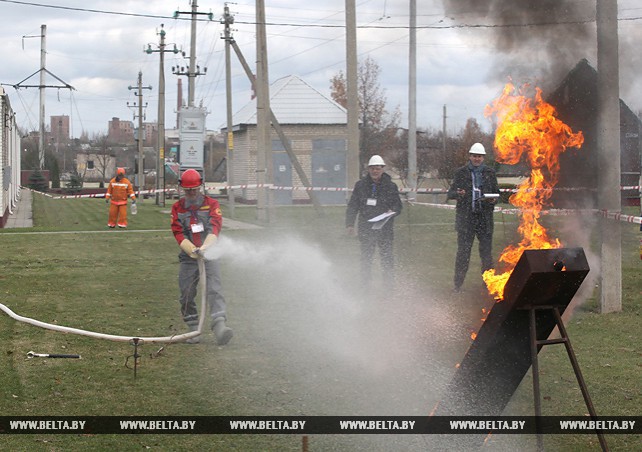 Республиканский конкурс профмастерства среди работников электростанций проходит в Витебске
