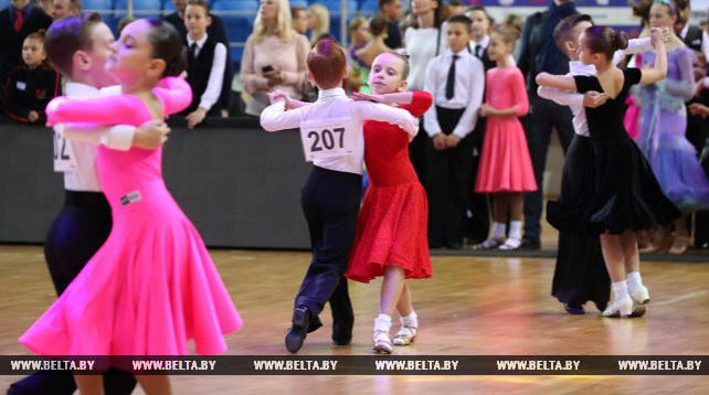 В Минске состоялся международный турнир по танцевальному спорту WR Dance Cup