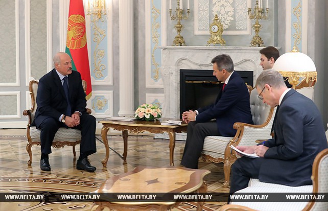 Лукашенко встретился с президентом Международного комитета Красного Креста Петером Маурером