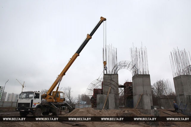 В Могилеве строится триумфальная арка