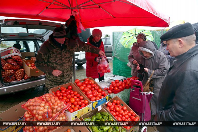 Итоговая осенняя сельскохозяйственная ярмарка потребительской кооперации в Минске