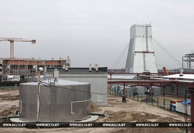Высокими темпами ведется возведение производственных объектов на строительстве Петриковского ГОКа