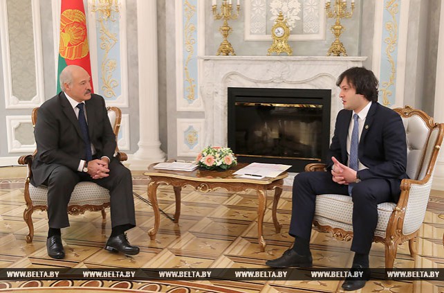 Лукашенко считает вполне реальным достижение белорусско-грузинского товарооборота в $200 млн