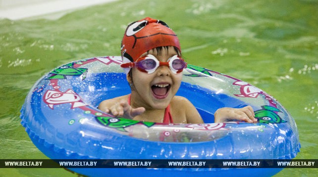 Более 200 детей занимаются в бассейне яслей-сада №36 Новополоцка