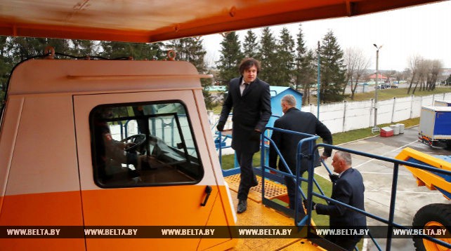 Председатель парламента Грузии посетил ОАО "БелАЗ"
