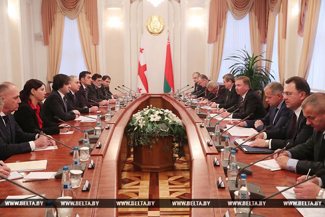 Кобяков встретился с председателем парламента Грузии