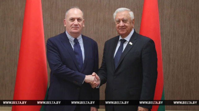 Мясникович встретился с послом Грузии