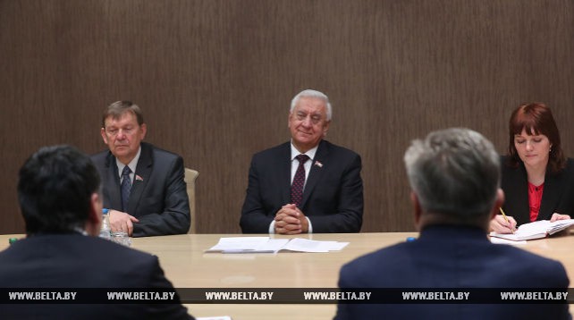 Мясникович встретился с вице-спикером парламента Молдовы