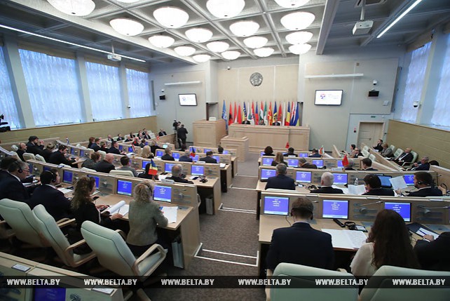 Заседание Парламентской ассамблеи ЦЕИ проходит в Минске