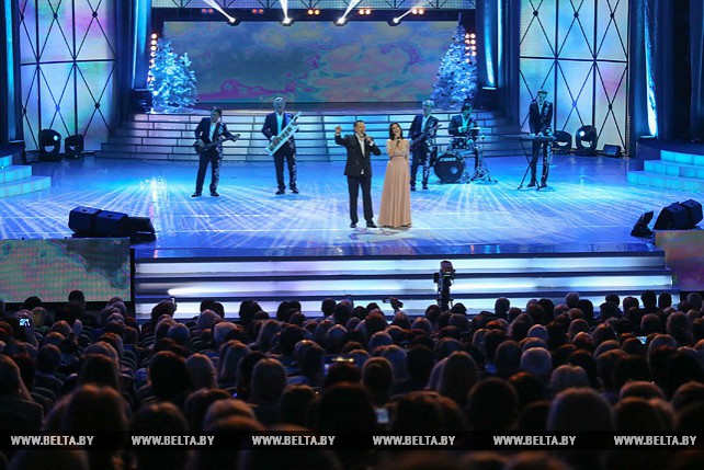 Музыкальный фестиваль "Песня года Беларуси" прошел во Дворце Республики